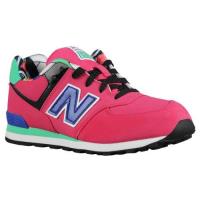 new balance 574 new balance voor grote meisje loopschoenen roze multi Voor Prijs Laag zxylf573